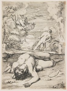 De dood van Abel, late 1630s-vroege 1640s door Francois Perrier